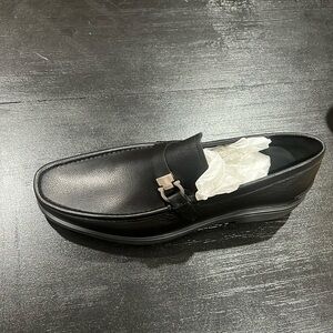 Salvatore Ferragamo Ralph R. Nero Pebble Calf
